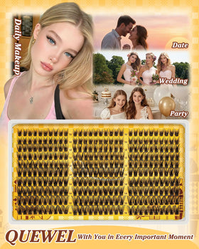 Colle 2-en-1 du kit de cils QUEWEL