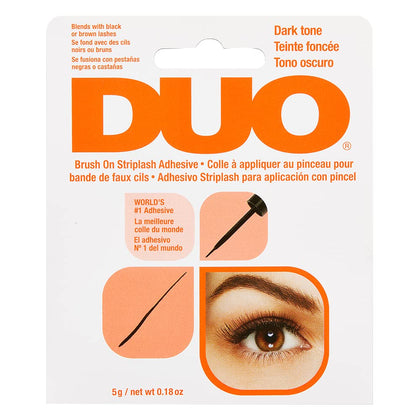 Colle à cils DUO 0,18 oz teinte sombre vue de face