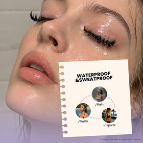 Colle à cils GAQQI 10ml avec cils applicables