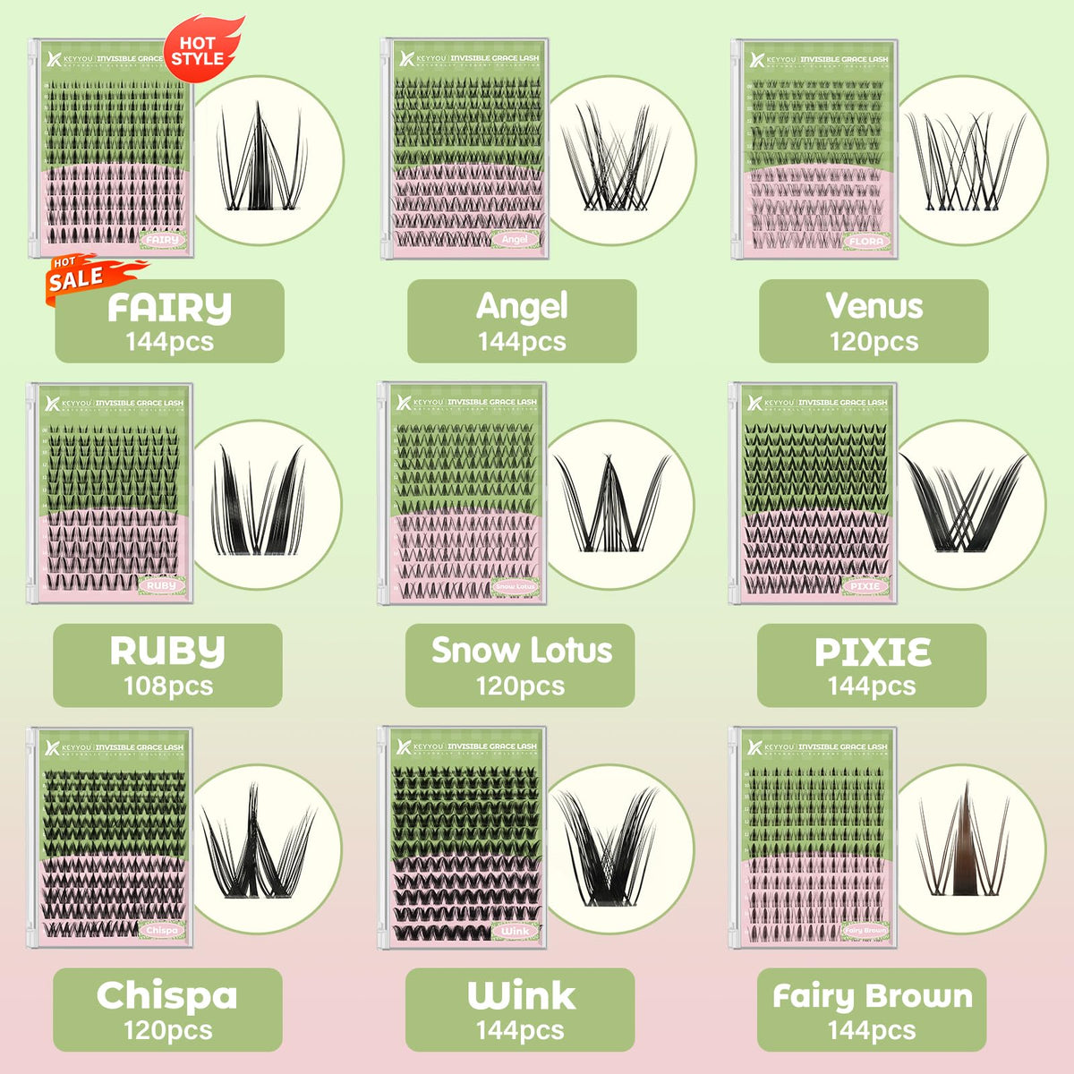 Colle à cils KEYYOU pour une tenue durable