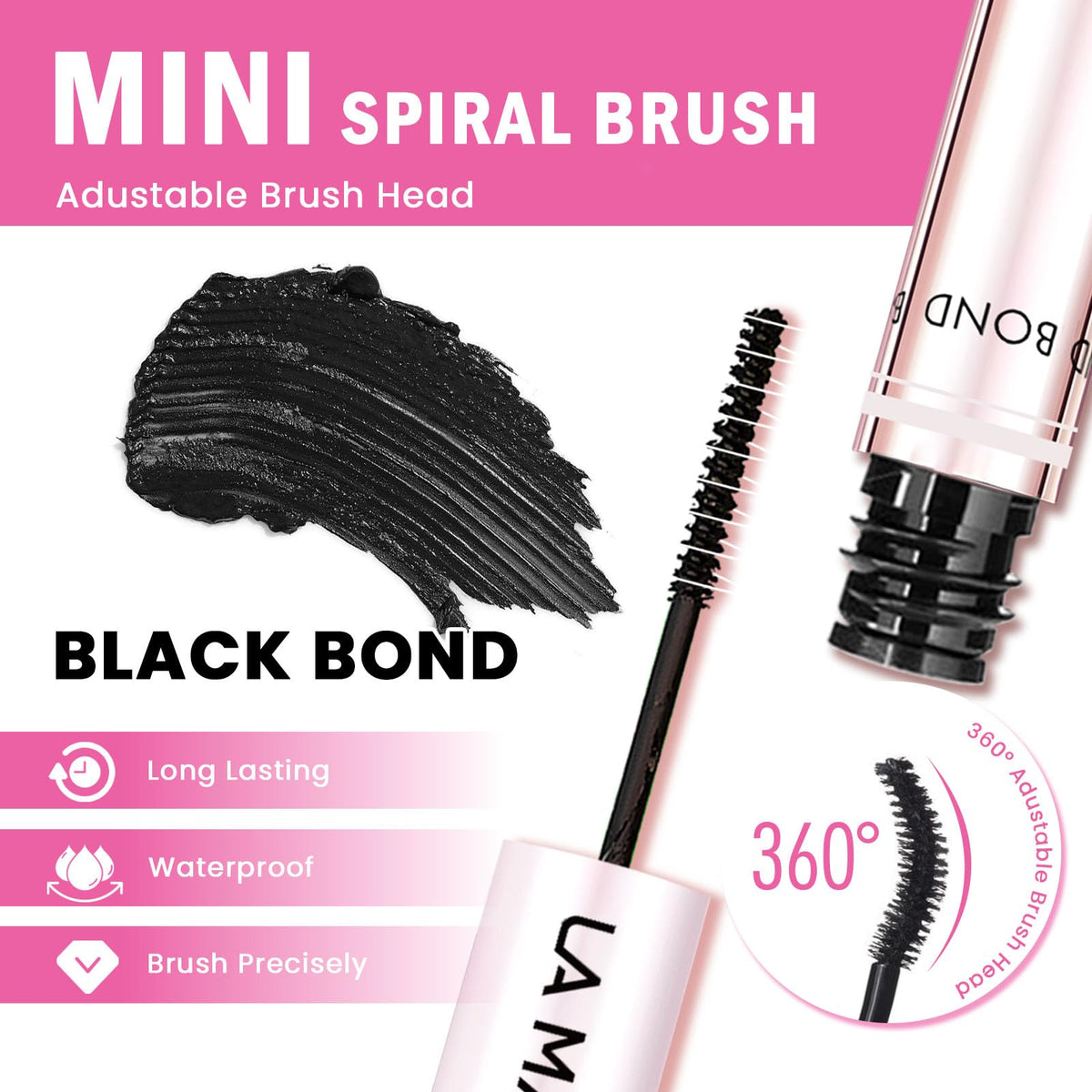 Colle à cils La Maesii 30g sur une table de maquillage