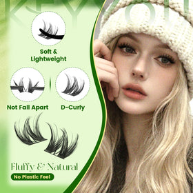 Colle à cils latex-free du kit KEYYOU