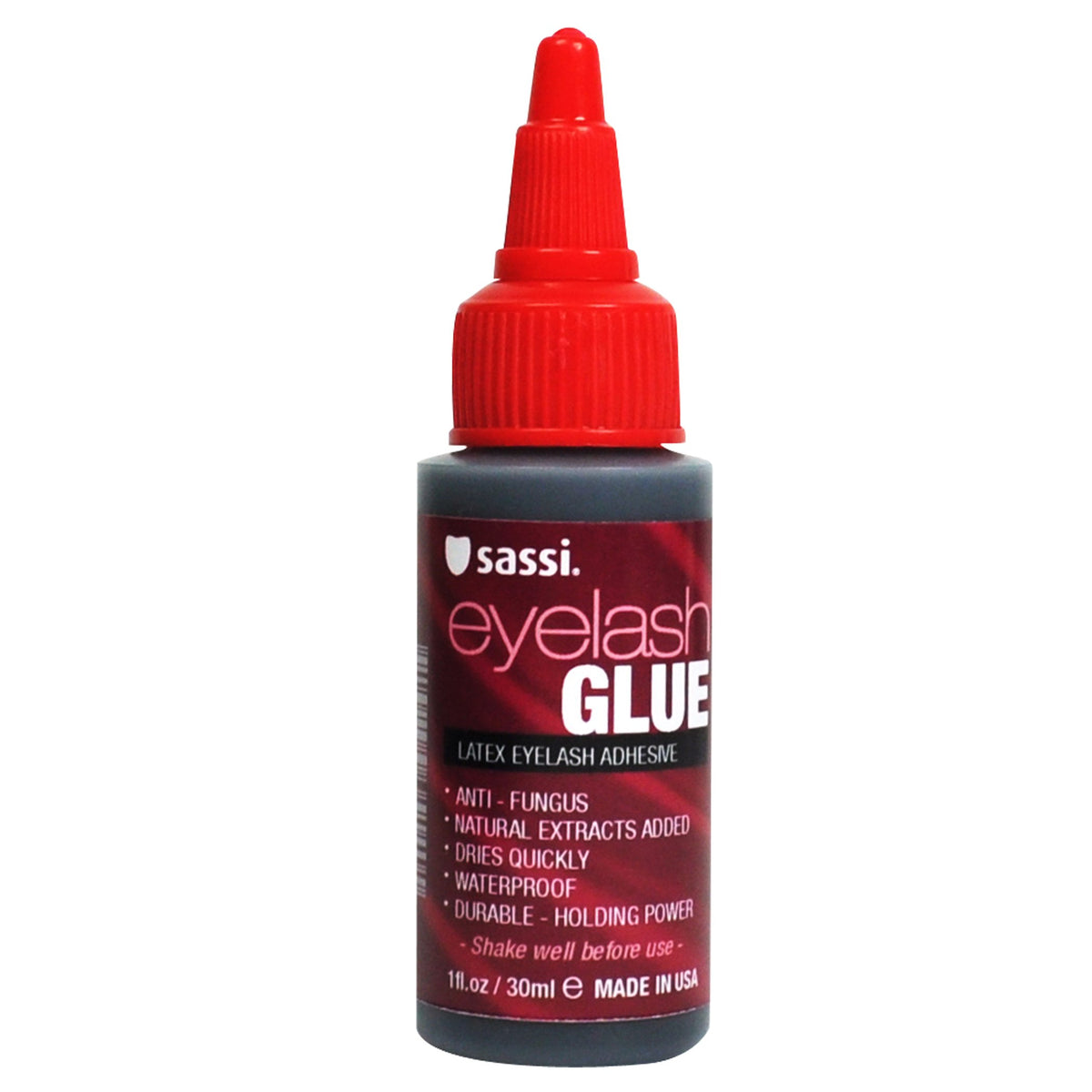 Colle à cils Sassi noire 30ml avec applicateur