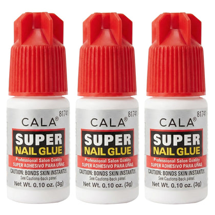 Colle à Ongles CALA professionnelle pack de 3, vue avant