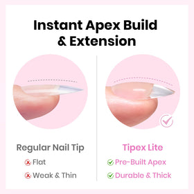Colle à ongles en gel solide du kit d'extensions beetles