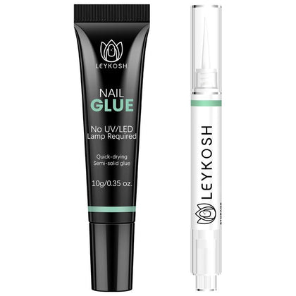 Colle à ongles LEYKOSH 10g avec stylo dissolvant 5ml