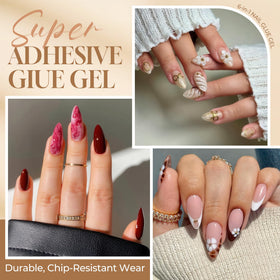 Colle à ongles UNA GELLA 10ml avec embouts d'ongles
