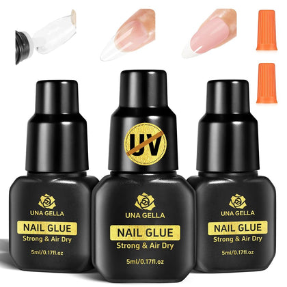 Colle à ongles UNA GELLA 5ML modèle avant