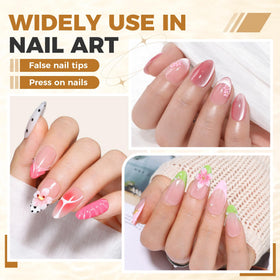 Colle à ongles UNA GELLA 9g sur fond blanc