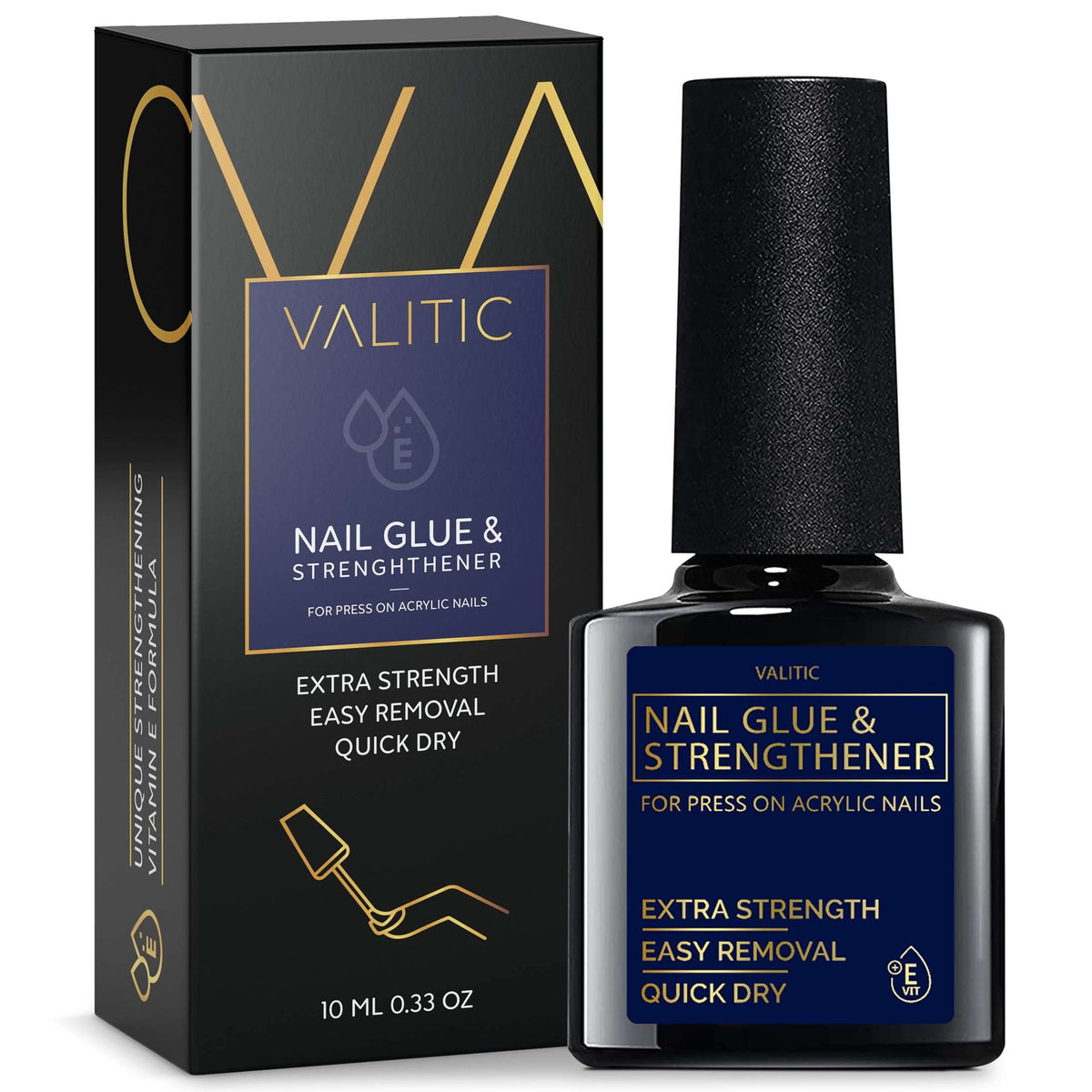 Colle à Ongles VALITIC 18g vue de face