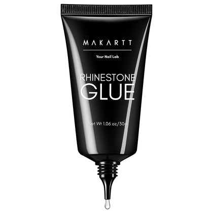 Colle à strass Makartt 30g vue de face avec tube en plastique