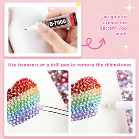 Colle B7000 de 10ml pour application de strass