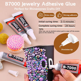 Colle B7000 de 10ml pour fixation des perles et strass