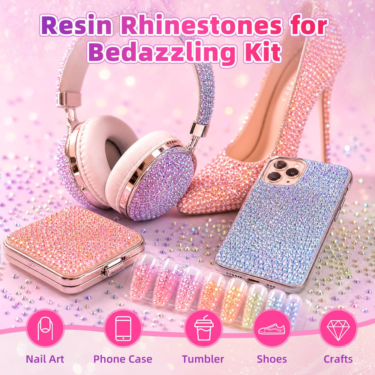 Colle B7000 incluse dans le kit de strass Kdpuei
