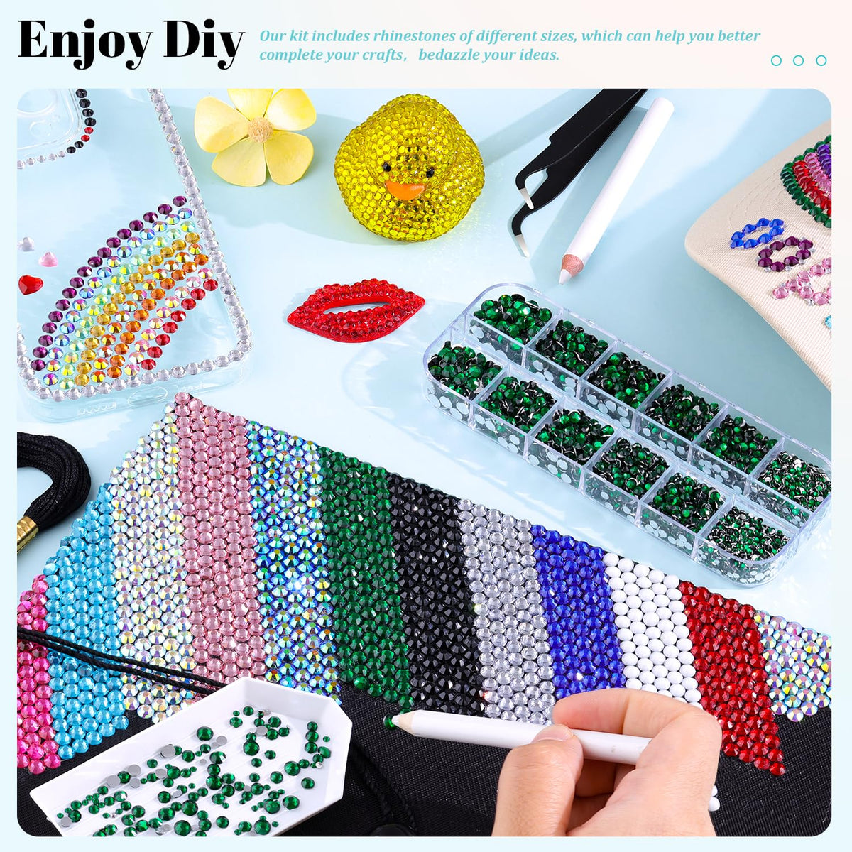 Colle B7000 pour strass avec applicateur de précision