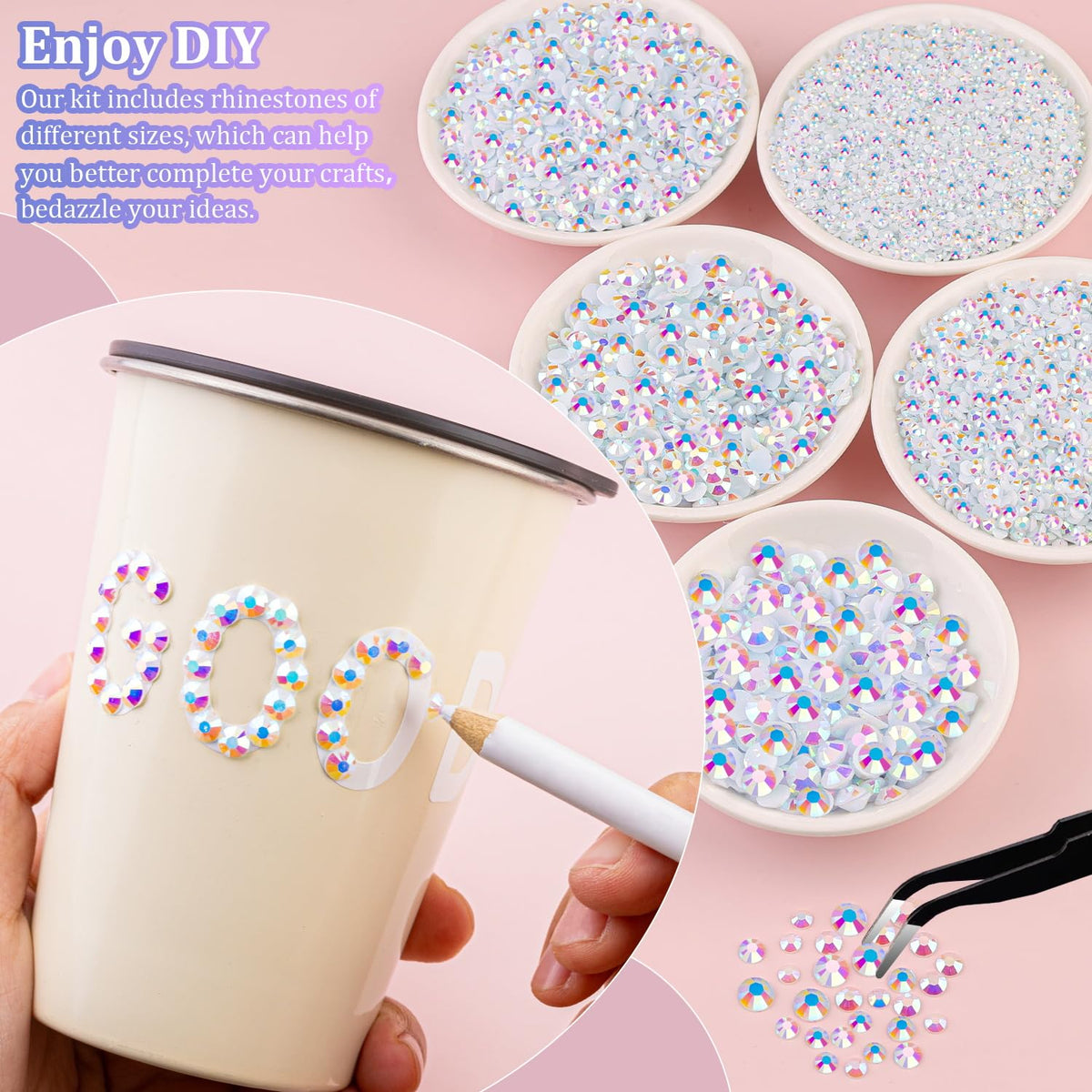 Colle B7000 pour strass avec applicateur précis