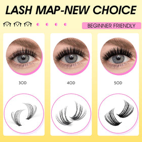 Colle douce incluse dans le kit de cils HEYWINK