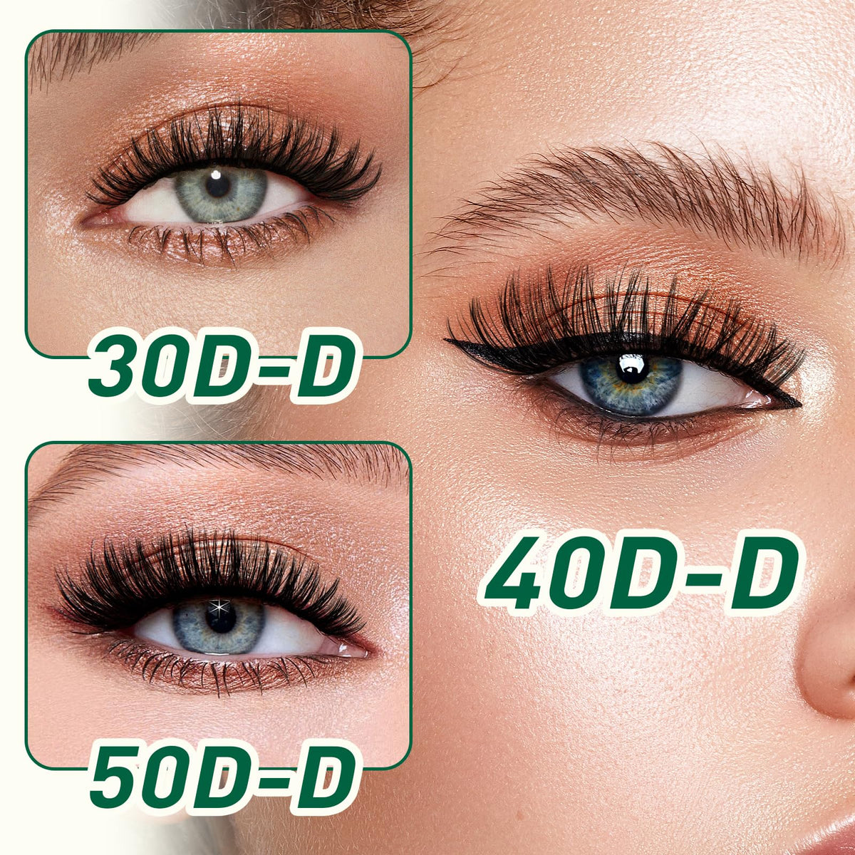 Colle et scellant du kit d'extensions de cils KEYYOU