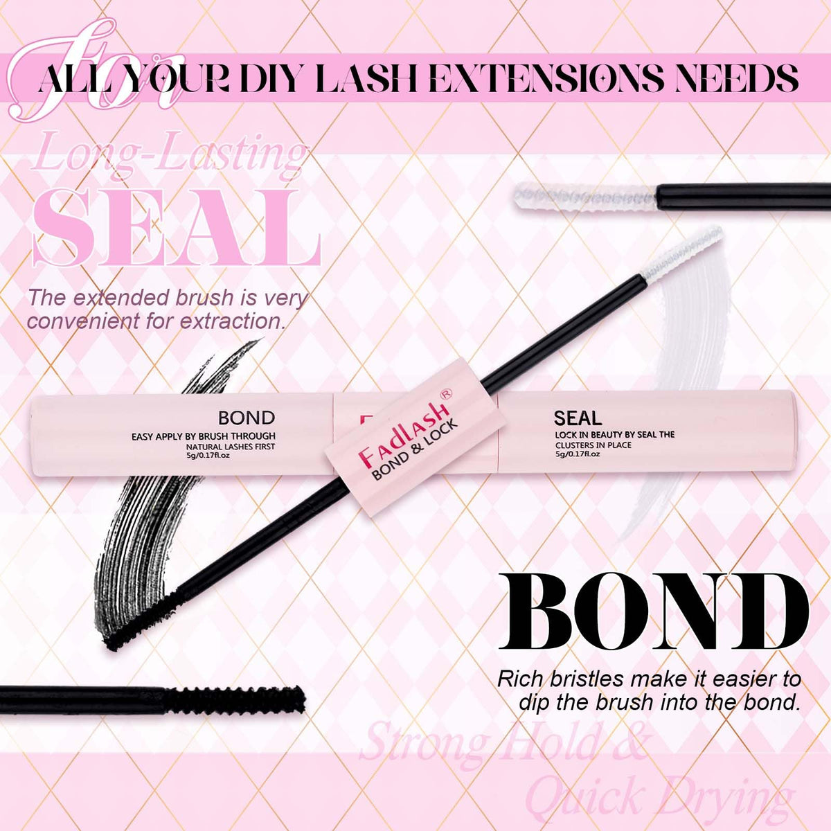 Colle et scellant FADLASH dans un tube pratique