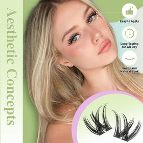 Colle et scellant inclus dans le kit de cils KEYYOU