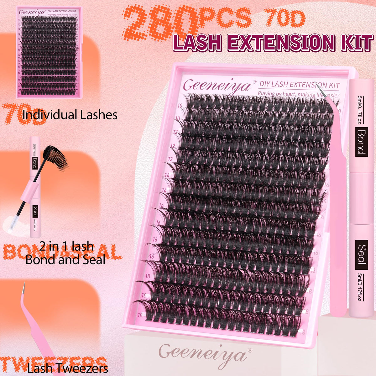 Colle et scellant inclus dans le kit Geeneiya