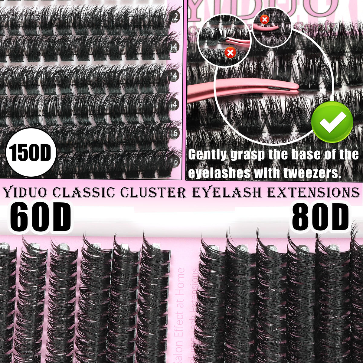 Colle et scellant pour cils YIDUO