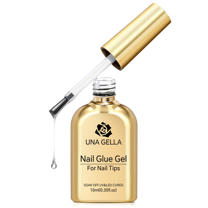 Colle Gel à Ongles UNA GELLA 9 en 1 10ml vue de face