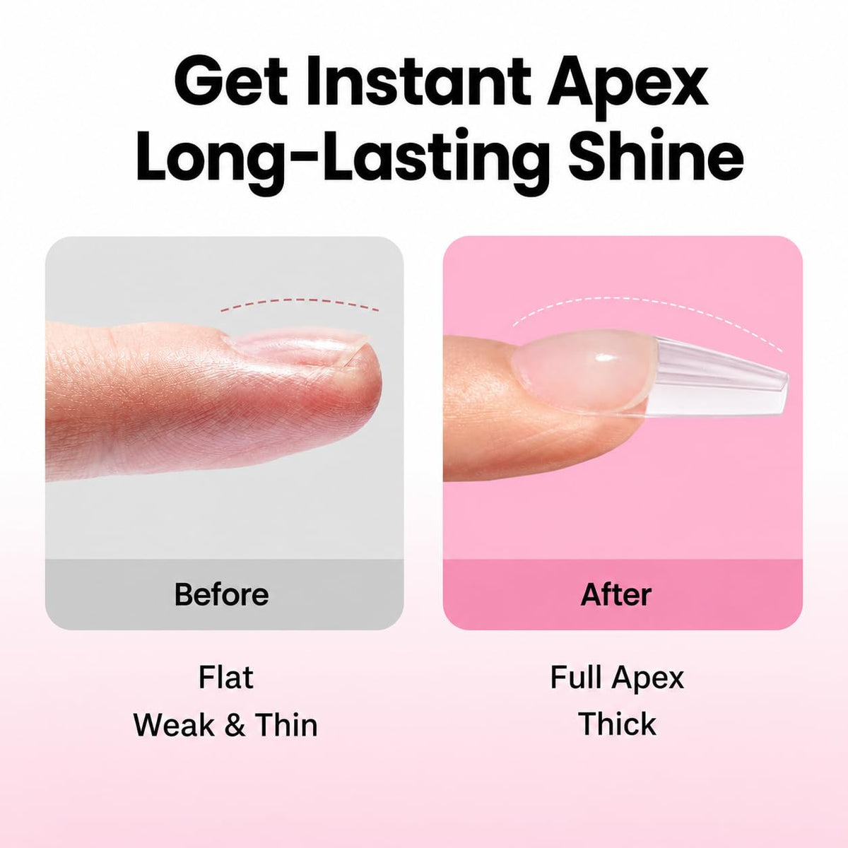 Colle gel UV et outils pour manucure dans le kit d'apex