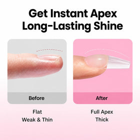 Colle gel UV et outils pour manucure dans le kit d'apex