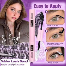 Colle pour cils Mavphnee incluse dans le kit