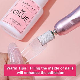 Colle pour ongles press-on Makartt - usage à domicile