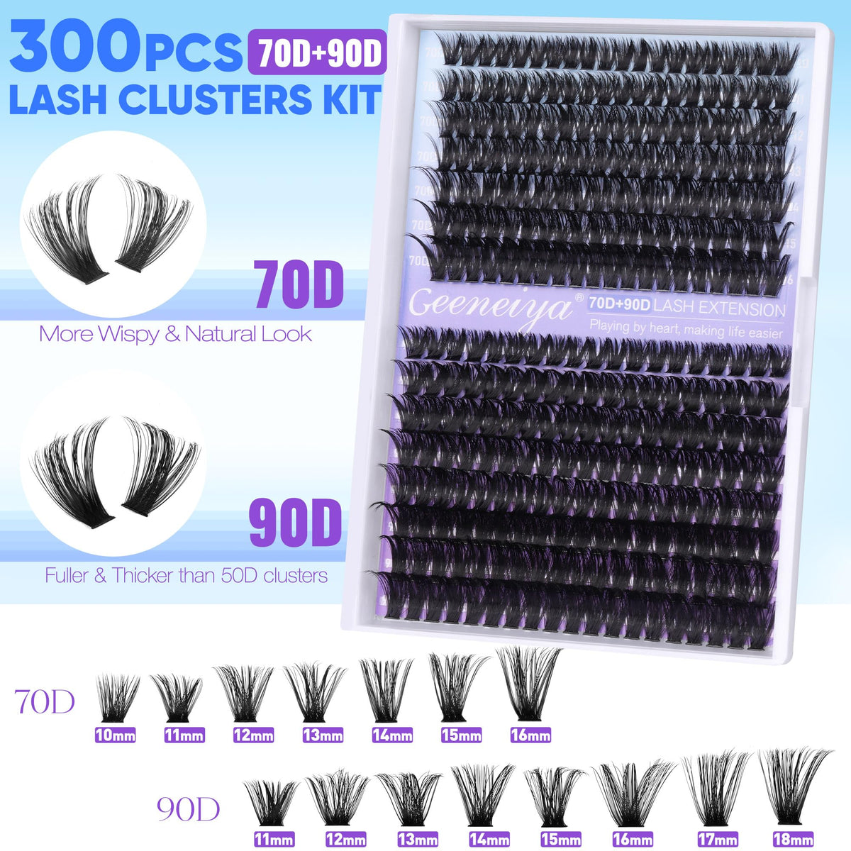 Colle waterproof pour cils Geeneiya