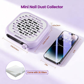 Collecteur de poussière JODSONE avec filtre jetable installé