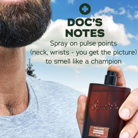 Cologne Dr. Squatch Fireside Bourbon vue de côté