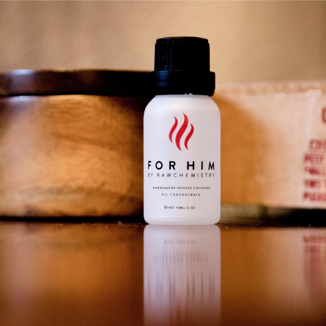 Cologne pour Homme RawChemistry, vue de dessus du flacon