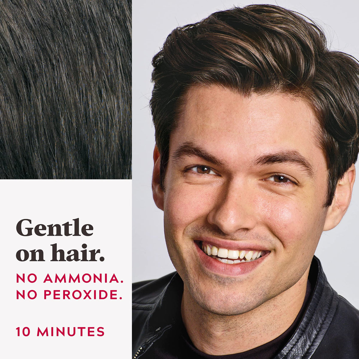 Coloration pour cheveux Just for Men, application sur cheveux