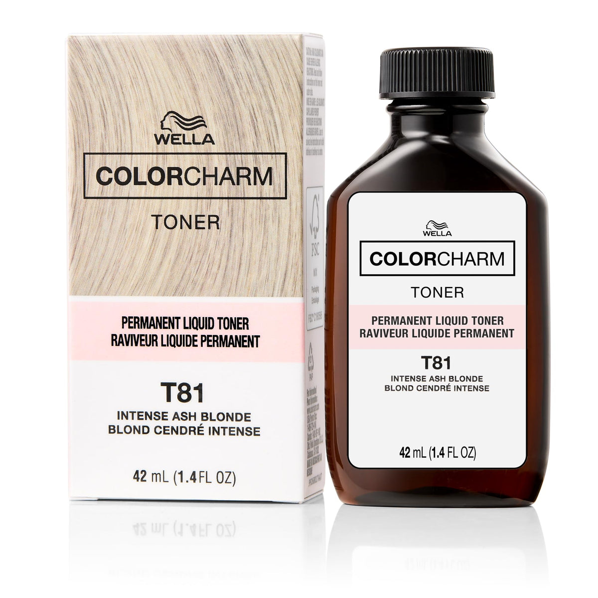 COLORCHARM T81 Toner Permanent 1,4 Fl Oz emballage