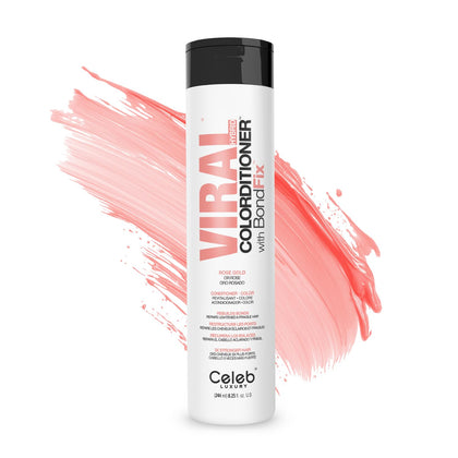 Colorditioner Rose Gold de Celeb Luxury 281g vue avant
