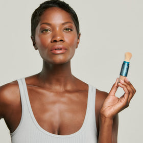 Colorescience Total Protection Brush-On Shield SPF 50 in a lifestyle setting