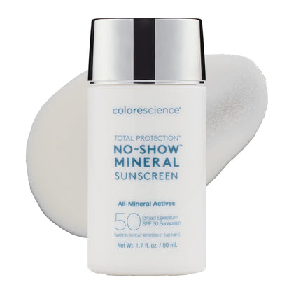 Colorescience Total Protection No-Show Crème Solaire Minérale SPF 50 vue avant