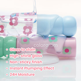 COLORGRAM Fruity Glass Tint 01 Flashing Apricot packaging front view