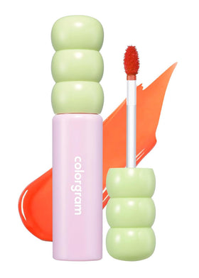 COLORGRAM Fruity Glass Tint 01 Flashing Apricot tube with cap