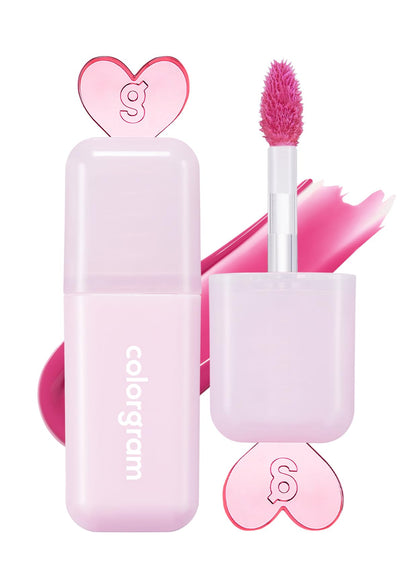 COLORGRAM Juicy Drop Tint 06 Nice Plum avec fini glossy éclatant