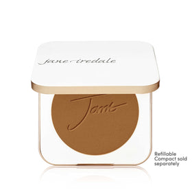 Compact de la poudre minérale jane iredale ouvert