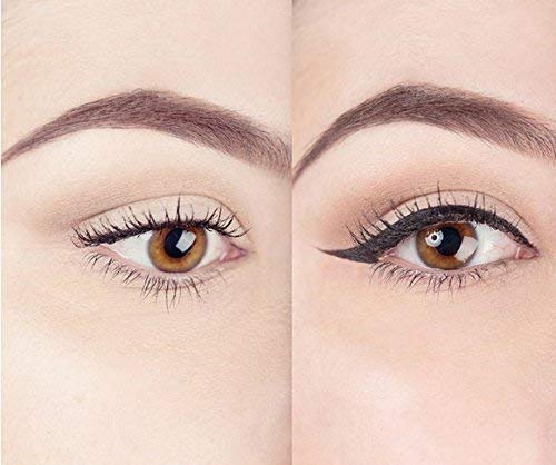 Comparaison avant-après avec The Flick Stick Eyeliner