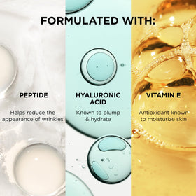 Comparaison avant et après application du concealer IT Cosmetics