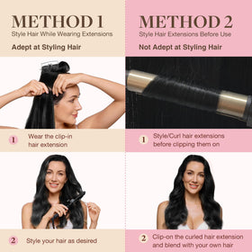 Comparaison avant et après avec les extensions GOO GOO