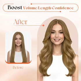 Comparaison de couleur des extensions Sunny Hair avec échantillons