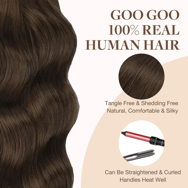 Comparaison de couleur pour les extensions de cheveux GOO GOO