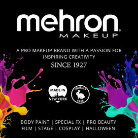 Comparaison de différentes couleurs de Mehron Paradise Makeup AQ